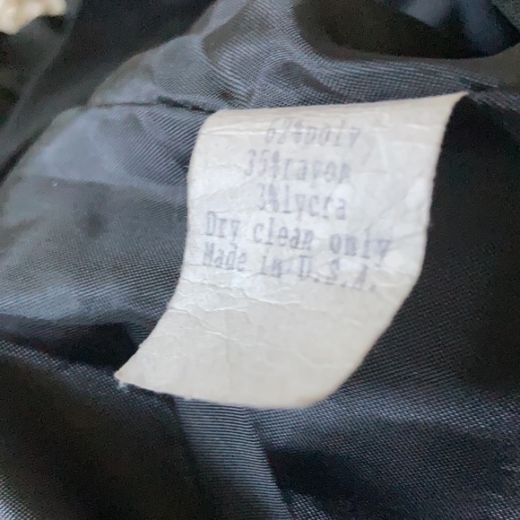 CELINE K Black Pleated Skirt Size 2 - Picture 7 of 8